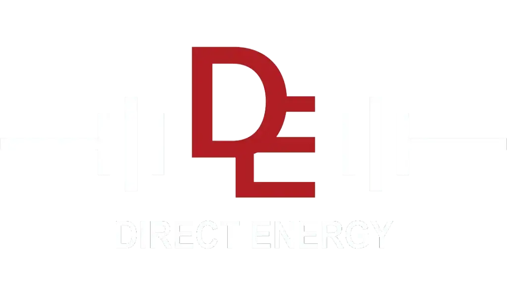 Direct Energy Logo With white writing and accents